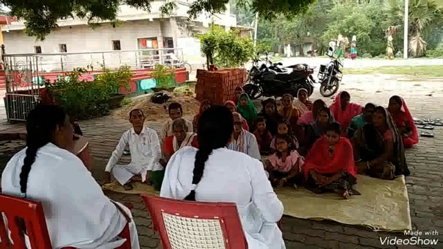 प्रजापिता ब्रह्माकुमारी ईश्वरीय विश्वविद्यालय के द्वारा जयनगर गांव में रक्षाबंधन कार्यक्रम का आयोजन किया गया की प्रजापित