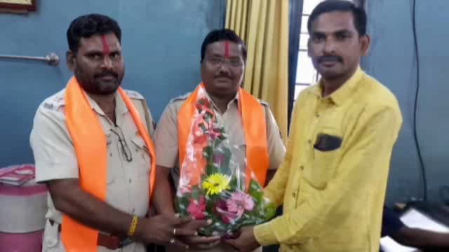 सुनील राठोड व अनिल पळनाटे यांची सहाय्यक वाहतूक अधीक्षक पदी निवड झाल्याबद्दल सत्कार