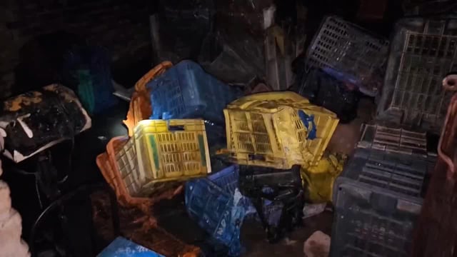 बिस्कोहर के वार्ड नं 13 पंडित दीनदयाल नगर में अज्ञात कारणों से घर में लगी आग नगदी सहित लाखों का सामान जलकर राख