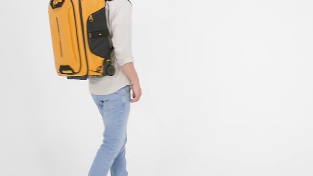 Video: Bolsa mochila con ruedas samsonite ecodiver 55cm amarillo 140882 1924