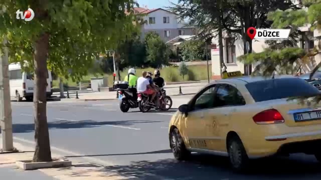 Plakasız Motosikletler Denetlendi