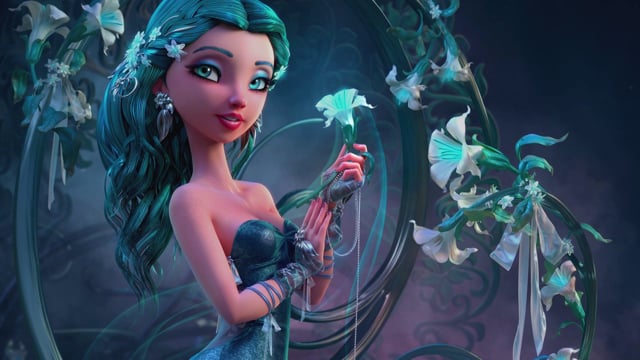 Beautiful 3D Fantasy Model - 3D Demo reell by Carlos Ortega