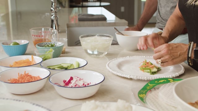 Bahn Mi Bowl & Rice Paper Veggie Wraps with Video