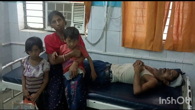 लखीसराय नगर थाना क्षेत्र के गढ़ी बिशनपुर गांव में जमीनी विवाद में भाई ने भाई को मारकर किया जख्मी