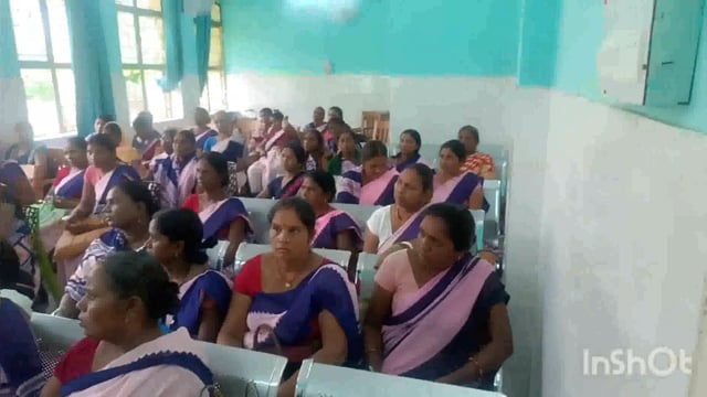 स्थानीय सामुदायिक सूरजगढ़ा  में आशा कार्यकर्ताओं को फलेरिया जैसी बीमारी की रोकथाम से संबंधित दी गई प्रशिक्षण।