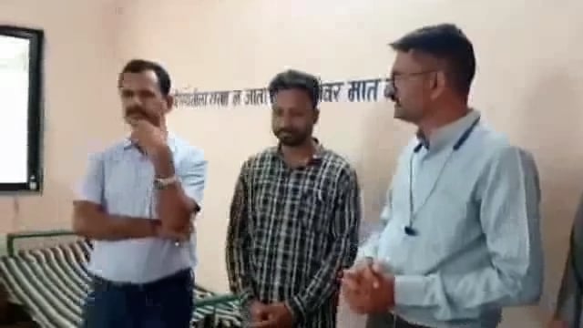 शहरी बेघर निवारा केंद्राला कौशल्य विभागाचे सहआयुक्तांनी दिली सदिच्छा भेट