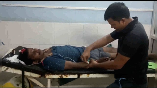 लखीसराय नगर थाना क्षेत्र के अशोक धाम चौकी में मामूली विवाद के दौरान जमकर मारपीट में महिला समेत तीन जख्मी