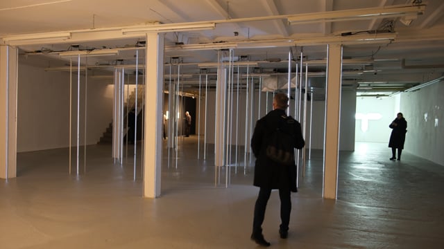 Peter Vink — 100, site-specific light installation
