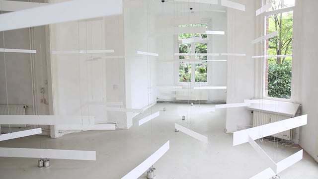 Peter Vink — outLINE, site-specific installation