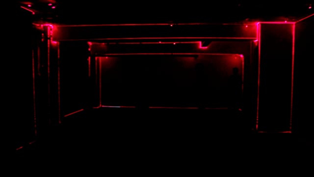 Peter Vink — AM Art Space, site-specific light installation