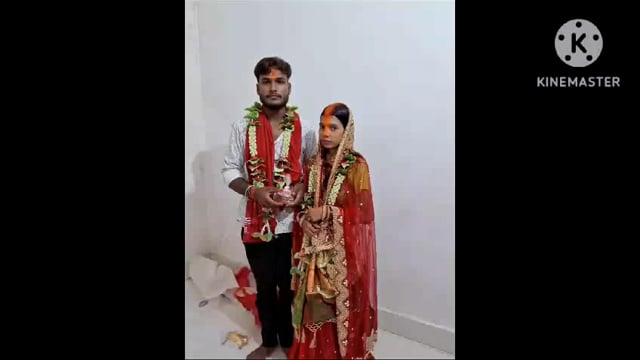 एक दूजे के हुए प्रेमी युगल, घर से भाग कर रचाईं शादी, शादी की तस्वीर किया वायरल 