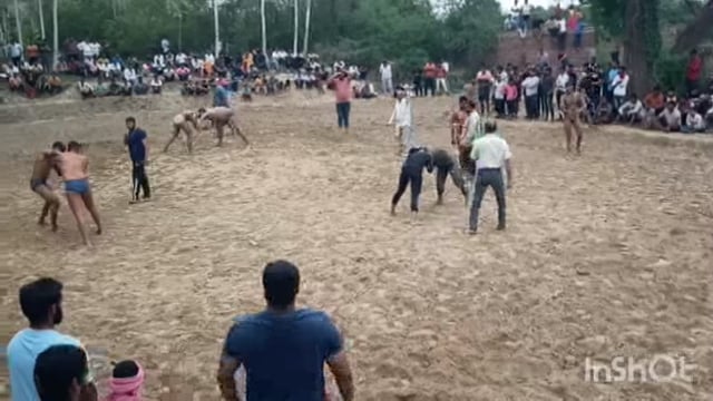 नंदू सबको उपलक्ष में गोकुल में आयोजित की गई विशाल कुश्ती दंगल जिसमें महिला पुरुष पहलवानों ने दिखाया अपना दमखम 