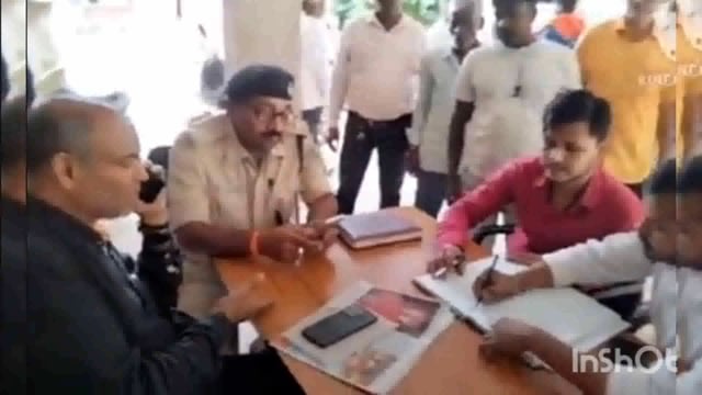 *थाना परिसर में लगा जनता दरबार ,दो मामलों में एक मामले का हुआ निष्पादन*