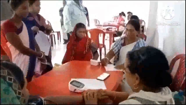 प्राथमिक स्वास्थ्य केंद्र फुल्लीडुमर में पीएम सुरक्षित मातृत्व स्वास्थ्य जांच शिविर में 478 गर्भवती महिलाओं की हुई जांच