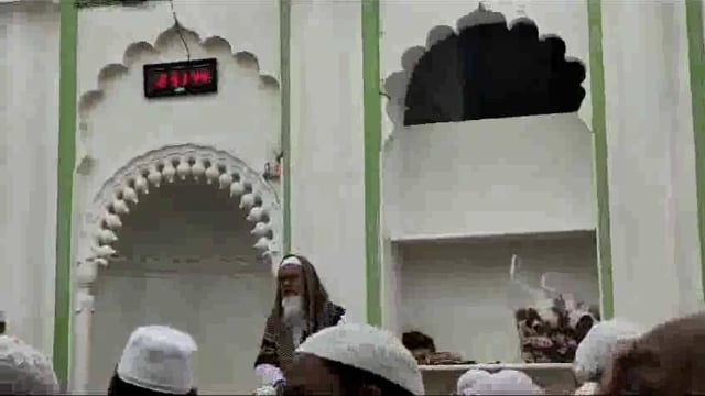 मुफ्ती मौलाना बतिन साहब, बाइसी सरदार इकरामुद्दीन साहब की मौजूदगी में  सरदार महतो साहिबान की दास्तान बंदी  होई