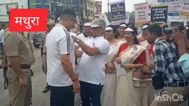 जेसीआई कालिंदी द्वारा निकाली गई तंबाकू मुक्ति कैंसर मुक्ति को लेकर जागरूकता रैली एसपी ने किया रैली का शुभारंभ