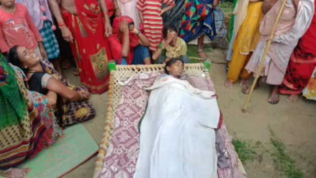 प्रतापगढ़ जिले के बाघराय थाना क्षेत्र के टेकी पट्टी नेवादा में आकस्मिक बिजली गिरने से नाबालिक किशोरी की मौत,