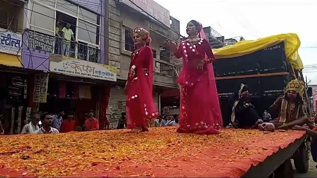  भगवान रामदेव जी के जन्मोत्सव उपलक्ष में निकाली गई भव्य कलश यात्रा 