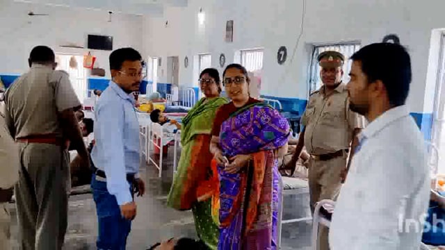 मथुरा जिला कारागार में सर्वाइकल कैंसर की जांच हेतु शिवर का आयोजन किया गया