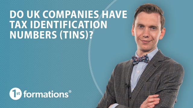 Do UK companies have Tax Identification Numbers (TINs)?