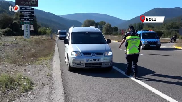 Sürücüler Cayrokoptere Takıldı