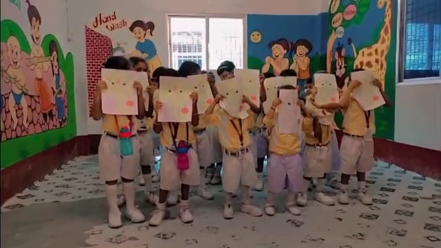 गणेश उत्सव के शुभ अवसर पर एमके पब्लिक स्कूल में स्कूली बच्चों के द्वारा भक्ति में कार्यक्रम का आयोजन किया गया