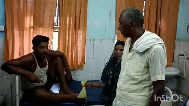 लखीसराय  सूर्यगढ़ा थाना क्षेत्र के निस्ता गांव में शौच करने गए युवक को सांप ने काटा गंभीर हालत में लाया सदर अस्पताल 