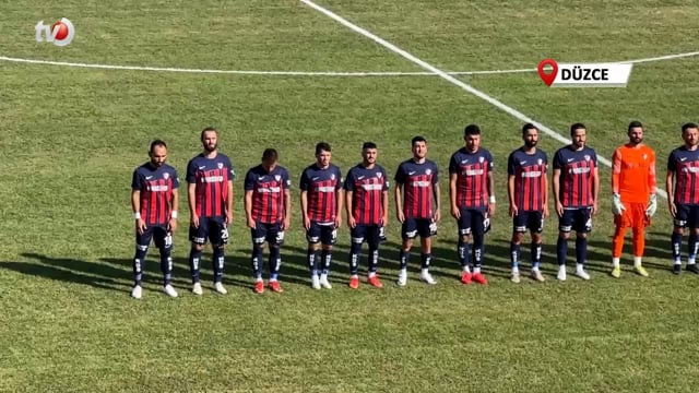 Düzcespor Son Anda 1 Puana Razı Oldu