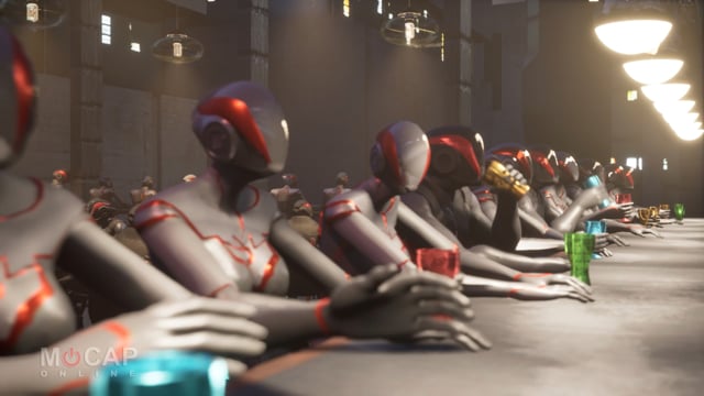 Animation Clip: Bar & Restaurant MoCap Pack