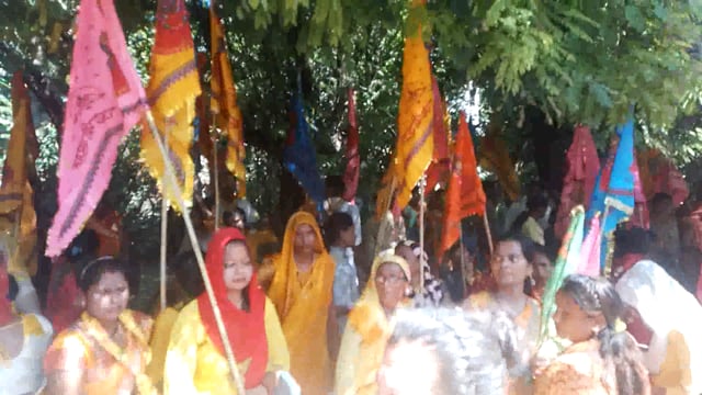 आज श्री श्याम भक्त पाल की का आयोजन किया गया जो बिचपुरी से लेकर जीवनी मंडी खाटू श्याम मंदिर तक प्रस्थान करेगी