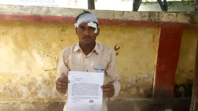 शाहजहांपुर:रंगदारी न देने पर दबंगों ने ग्रामीण से की मारपीट,हुआ चोटिल,थाने में की शिकायत।