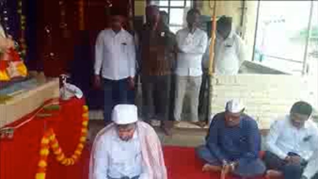 नागेवाडी तालुका खानापूर येथील यशवंत साखर कारखाना मध्ये गणपतीची प्रतिष्ठापना