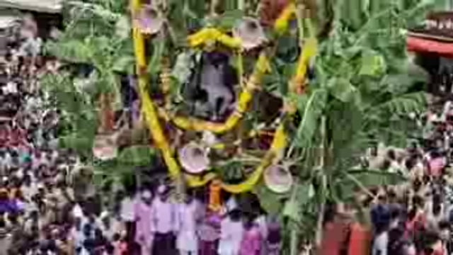 ,प्रचंड पोलीस फौज फाट्यात तासगावचा 244 वा रथोत्सव शांततेत पार