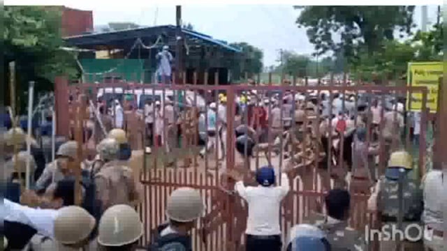 आगरा दयालबाग में हुआ बवाल मथुरा जवाहर बाग कांड जैसे बने हालत