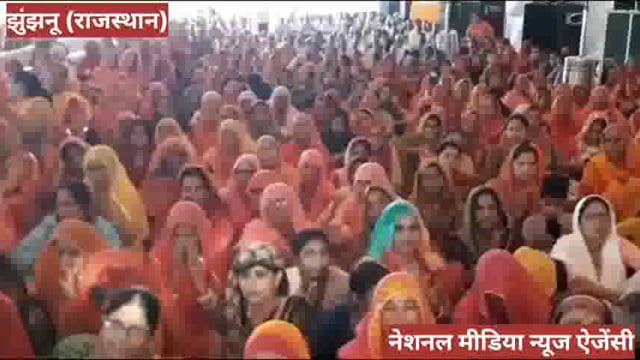 झुंझनू (राजस्थान) ग्वाल संत गोपालनंद सरस्वती ने दिए प्रवचन