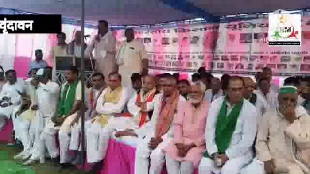 महापंचायत में भानू के जिला अध्यक्ष और राष्ट्रीय प्रवक्ता हरेश ठैनुआ ने अधिकारियों के सामने उठाईं किसानों की समस्याएं 