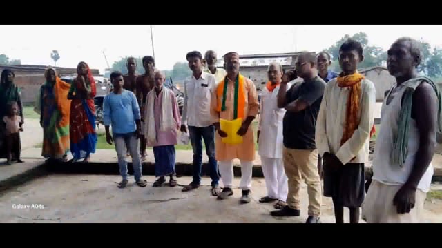 *प्रधानमंत्री द्वारा चलाए योजनाओं से महादलित टोले में कराया अवगत, बीजेपी कार्यकर्ताओं ने किया प्रवास कार्यक्रम सफल*