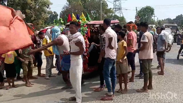 लखीसराय जिले के तेतराहट थाना क्षेत्र के खैरी किऊल नदी में डूबकर महिला की हुई मौत ग्रामीणों ने किया सड़क जाम