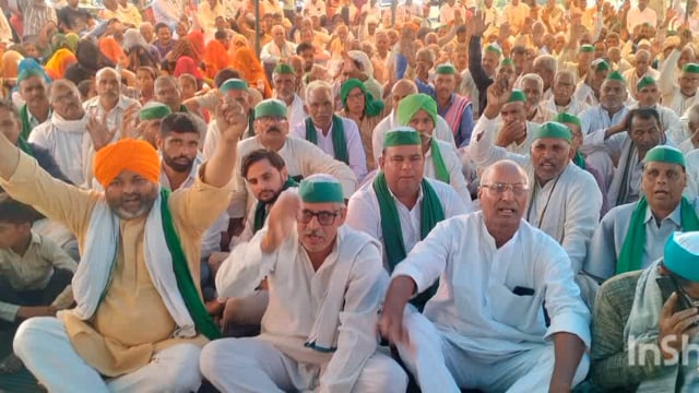 भाकियू टिकैत का 37वें दिन आगरा मथुरा उत्तरी बाईपास को लेकर चल रही धरने में आया नया मोड़