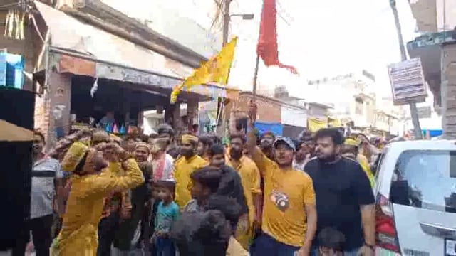 शाहजहांपुर जलालाबाद नगर  के भक्तो ने हर्षोउल्लास के साथ निकाली भव्य गणेश विसर्जन यात्रा।