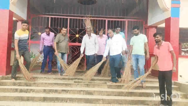 *स्वच्छता ही सेवा अभियान के तहत भारतीय जनता पार्टी ने किया श्रमदान,कार्यकर्ताओं में दिखा उत्साह का माहौल*