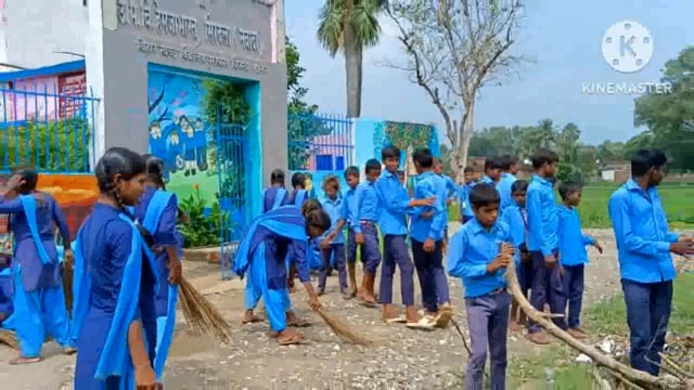 सिरदला प्रखंड के सरकारी व गैर सरकारी स्कूलों में सफाई अभियान चलाकर मनाया गया गांधी जयंती