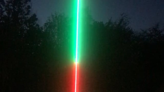 12V - 5M Digital Magic Dream Chasing Flag Pole Led Strip Light Remote Controlled