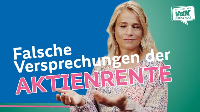 Kein Glücksspiel mit der Rente!