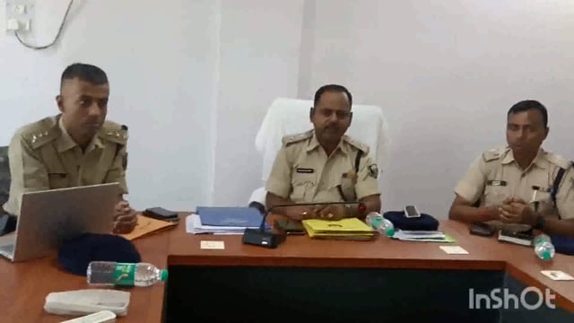 लखीसराय जिला पुलिस लाइन में पुलिस अधीक्षक ने जिले के सभी थाना अध्यक्ष के साथ की क्राइम बैठक आयोजित
