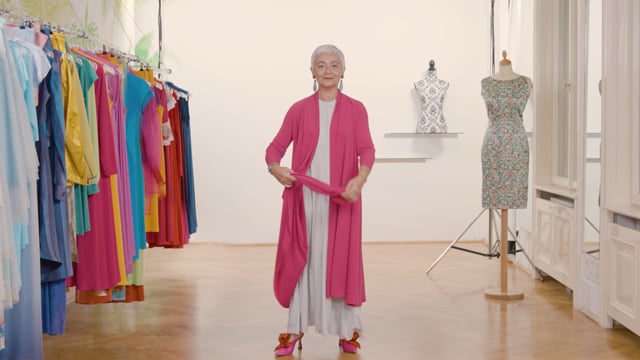 Ageless Draped Dress