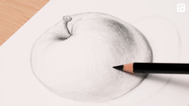 りんごを描きこもう