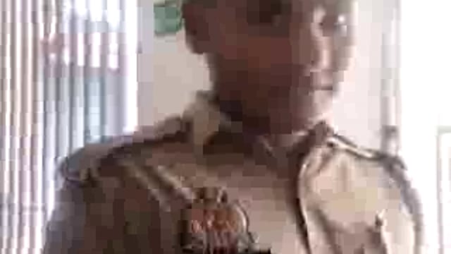 Lucknow mein Daroga Ka Farman bhage to Maar Dunga Goli video viral Jankipuram ka matter