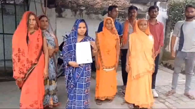 लौव्वावीरपुर गांव में एक महिला के उपद्रों से परेशान ग्रामीणों ने थाने में दी तहरीर