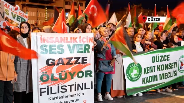 İnsanlık İçin Ses Ver Gazze Ölüyor